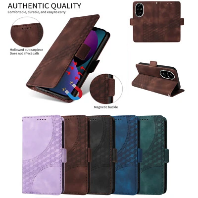 Shockproof PU Leather Flip Wallet Case Phone Cover for Honor 200 X8A X8B X9B X9 - Image 1 of 4