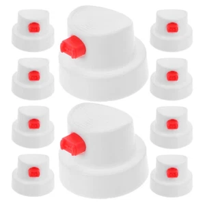 10 Pezzi Ugello Bidone Aerosol Pistola Vernice Spray per Lattine Punte di Precisione - Foto 1 di 12