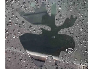 Calcomanía transparente personalizada Moose a prueba de lluvia espejo antiniebla Peeker (2 piezas) - Imagen 1 de 8