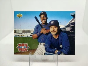 1992 Upper Deck Yankee Pride #47 Don Mattingly Roberto Kelly TEAMMATES - Picture 1 of 2