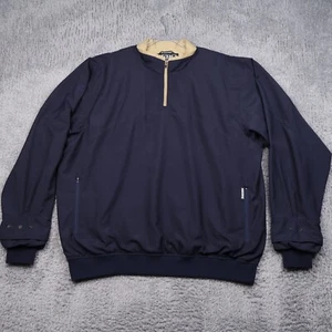 Chaqueta para hombre ZERO RESTRICTION XL Gore M3 Wind Stopper 1/4 cremallera Golf Windshirt - Imagen 1 de 21