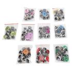 16mm Safety Eyes With Glitter Washer Kits for Puppet Toy Stuffed Animals CT0
