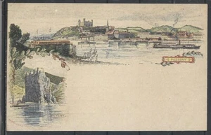 1900 HUNGARY POSTAL STATIONERY CARD COVER POZSONY - Picture 1 of 2