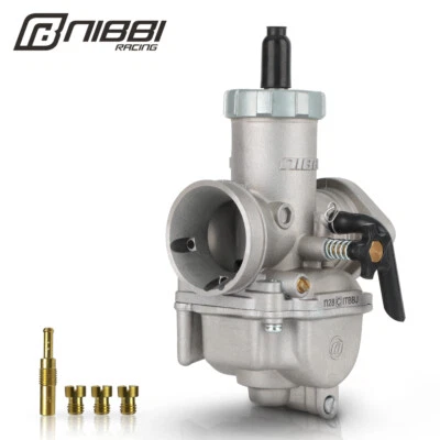 NIBBI PEZ28mm Flange Carburetor For 200cc 250cc Dirt Pit Bike ATV Go Kart Taotao - Image 1 of 4