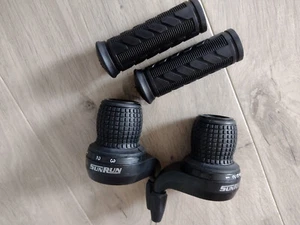 6 velocidades SUNRUN empuñadura cambio cambio palancas de giro Shimano compatible con SRAM incluye empuñaduras - Imagen 1 de 1