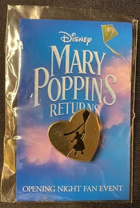 Prendedor de evento de fans de noche de apertura Mary Poppins Returns *GRIAL* - Imagen 1 de 2