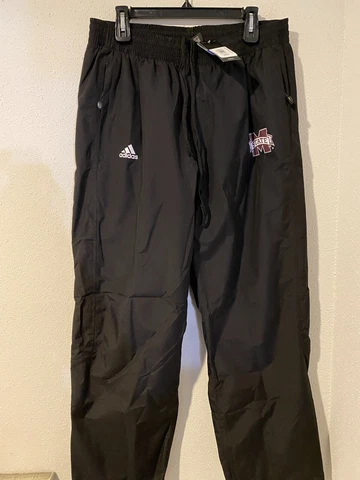 Adidas Gore-Tex Waterproof Rain Pants Mississippi State Bulldogs Mens Sz XL $300 Cover