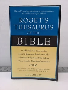 Roget's Thesaurus of the Bible More Versatile Than Any Concordance Bible Study - Picture 1 of 10