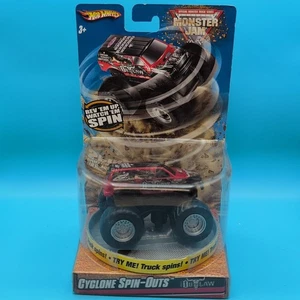 Hot Wheels Monster Jam Cyclone Spin-Outs 2007 Raro Retirado "Iron Outlaw" - Imagen 1 de 7