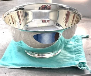 Large Sterling Silver Footed Tiffany Bowl - Picture 1 of 7