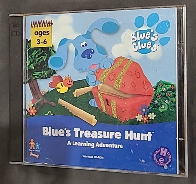 Blue's Clues: Blue's Treasure Hunt: A Learning Adventure (Windows/Mac, 2003) - Image 1 of 4