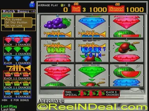 Amcoe Action 2000 Cherry Master 8-Liner Slot PCB Spielbrett Geschicklichkeitsoption - Bild 1 von 16