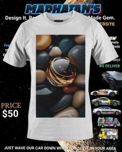One-of-a-Kind Custom Tee - Your Vision, Our Print - Mens/Womens/Youth - Picture 1 of 4