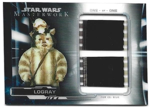 Star Wars Masterworks Film Cell Relic Logray 1/1 - Picture 1 of 1