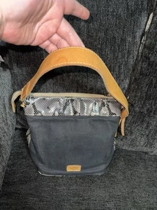 Flynn Wedge by Consuela Handtasche Schlangenleder grau/hellbraun - Bild 1 von 8