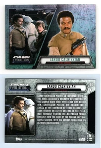 Lando Calrissian #66 Star Wars Evolution 2016 Topps Trading Card - Picture 1 of 1