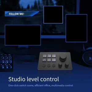 Custom Layout Mini Keypad for Efficient For Streaming and Gaming Experience - Picture 1 of 14