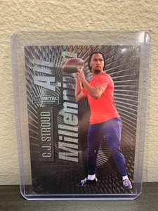 2023 Metal Universe Champions C.J. Stroud All Millennium Silver Dot RC /299 #120 - Picture 1 of 2