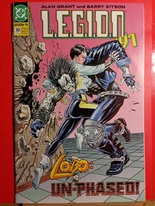 1991 DC Comics Legion Issue 30 Adam Kubert Cover Artist FREE SHIPPING - Picture 1 of 1
