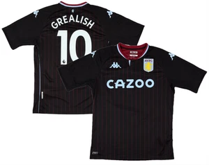 Aston Villa Football Shirt Women's Kappa Away Shirt - Grealish - New - Picture 1 of 3