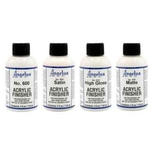 Angelus Finisher for Leather Paints - Satin, Gloss, Matte Acrylic Finish 118.2ml - Picture 1 of 8