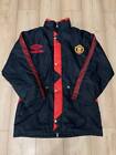 Manchester United England Training Football Jacket Vintage Size L Umbro Sharp