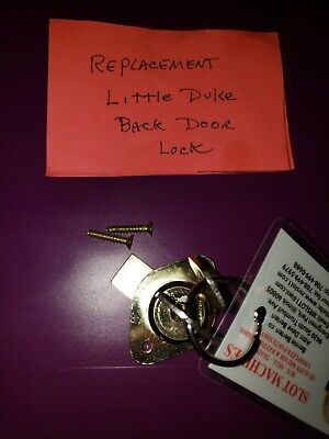 Jennings Replacment Back Door Lock  For Little Duke Antique Slot Machine  • 11.70$