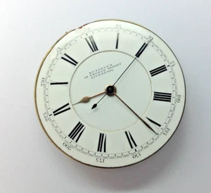 Movimiento Reloj Bolsillo Segundero Central - Thomas Russell & Son - Restauración - Imagen 1 de 4