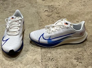 Nike Air Zoom Pegasus 37 Premium White Game Royal- Size 14 - Picture 1 of 13