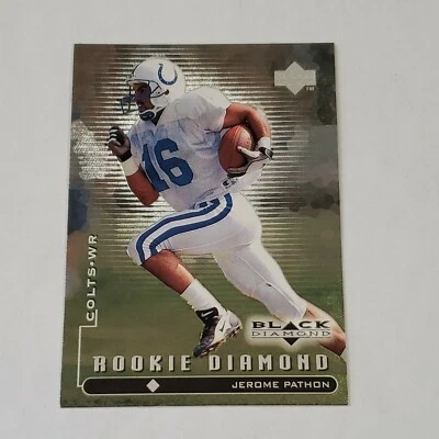 1998 Upper Deck Black Diamond Rookies Jerome Pathon RC Rookie Card #106 - Image 1 of 2