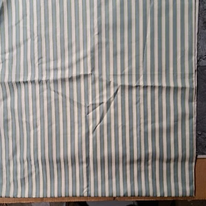 Green & Gold Stripes Remnant, VTG Fabric 56" x 58", 2.5 yards - Picture 1 of 3