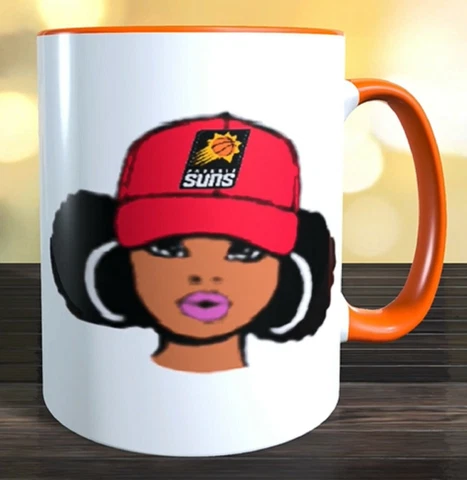 2021 BASKETBALL PLAYOFFS PHOENIX SUNS COFFEE MUG WITH PERSONALIZATION AVAILABLE Cover