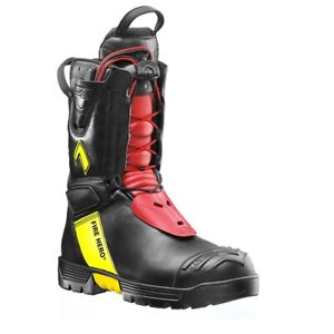 HAIX® Fire Hero 2 Boots Leder Rettungs Schuhe Feuerwehrstiefel Stiefel UK14,5=50