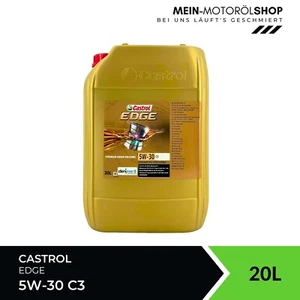 Castrol Edge 5W-30 C3 MB 229.31 229.51 VW 505 00 505 01 OPEL 20 litrów - Zdjęcie 1 z 6