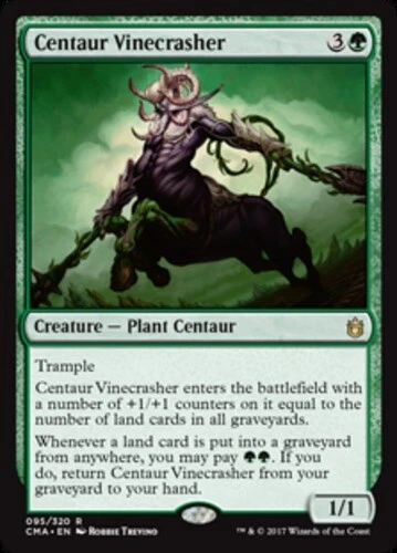 Centaur Vinecrasher ~ Near Mint Commander Anthology MTG Magic UltimateMTG Green  - Image 1 of 1