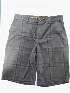 Urban Pipeline Men's Cargo Shorts Waist 34 Dark Gray Plaid - Picture 1 of 3