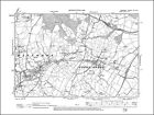 Batcombe, Upton Noble, old map Somerset 1904: 54NE repro