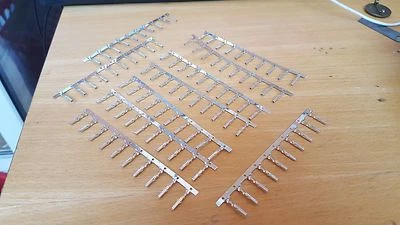 100x ATX PCIe PSU GPU POWER SUPPLY POWER PLUG PINS TERMINALS 4.2mm PITCH FEMALE - Image 1 of 4