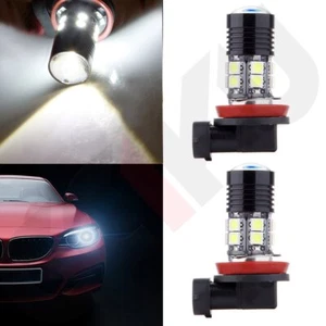 2x 6000K Xenon White H11 H8LED 12 SMD Fog Driving Light Bulb 12V Lamp - Picture 1 of 6