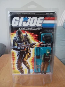 GI Joe 1986 Beachhead 100% Complete Recarded, Mint Unpunched Card with Star Case - Picture 1 of 19