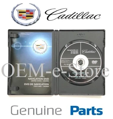 2007 2008 2009 Cadillac Escalade EXT ESV Hybrid GPS Navigation DVD U.S CAN Map - Image 1 of 4