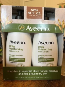 Aveeno Active Naturals Daily Moisturizing Lotion - 24 FL OZ - 2 Pack Lotion - Picture 1 of 2