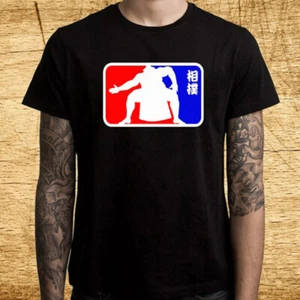 SUMO Japan Famous Sports Men's Black T-Shirt Size S-5XL - Picture 1 of 1