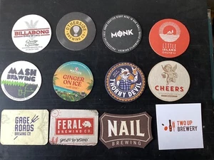 12 different Western Australian MICRO Breweries issues BEER COASTERS A - Picture 1 of 2
