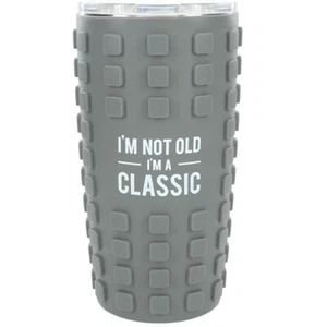 I'm Not Old I'm A Classic Travel Tumbler with 3D Silicone Wrap 20 oz - Picture 1 of 1