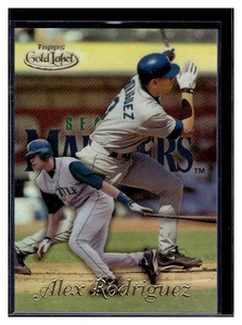 1999 Topps Gold Label Alex Rodriguez #25 Class 3 Seattle Mariners - Picture 1 of 2