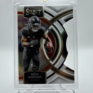 Bijan Robinson White Prizm Die-Cut /199 #180 - 2023 Nfl Panini Select - Bild 1 von 3