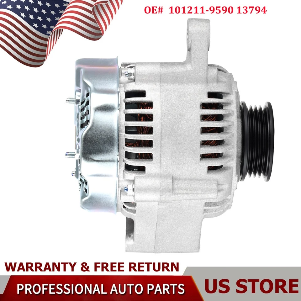 Alternator For Toyota Tacoma 2000-2004 4Runner 1999-2002 Tundra 2000-2002 3.4L. Foto 1 de 4
