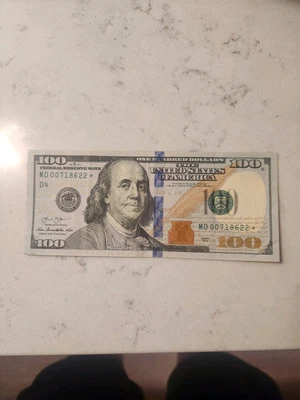 007 James Bond 2013 Star Note Fancy Serial Number B00718622 Regular Run 007 - Image 1 of 2