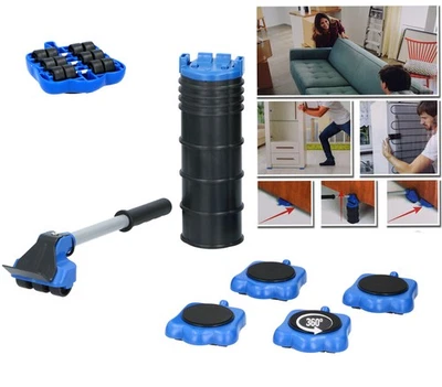 Möbelheber Set Möbelroller Möbeltransport Transporthilfe Möbelrücker Umzugshilfe - Bild 1 von 4